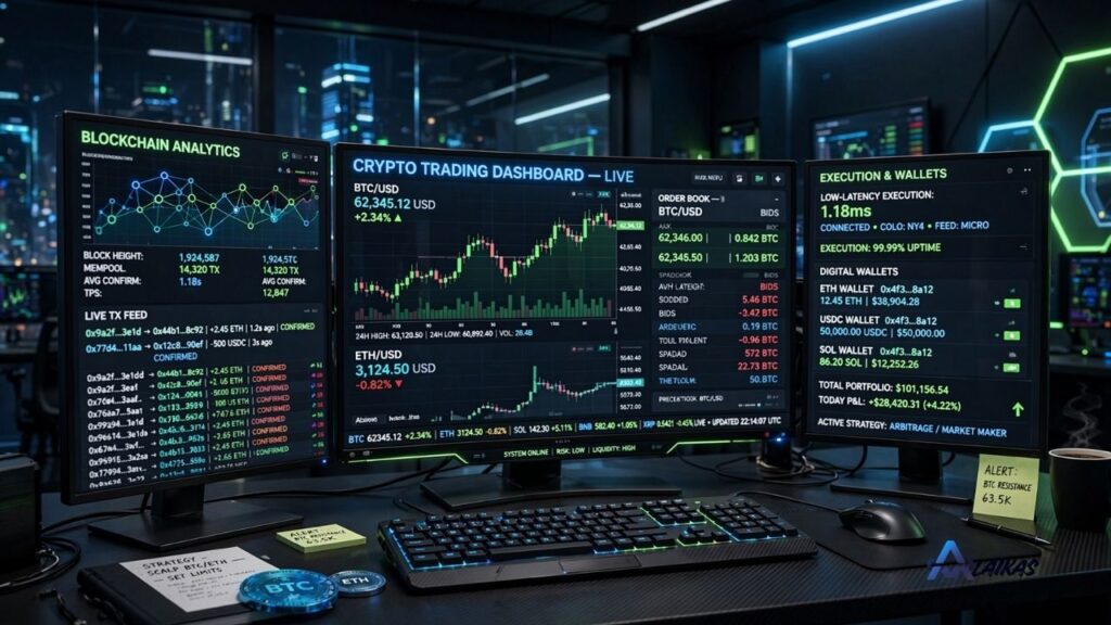 Banana Gun speed and cryptocurrency trading dashboard showing fast trade execution and blockchain analytics
