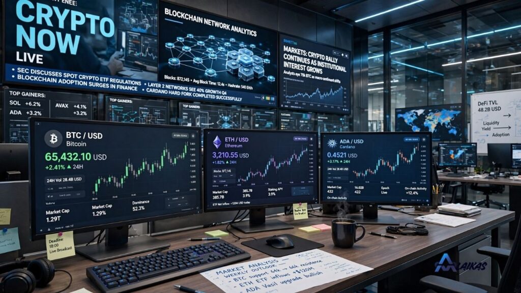 CoinDesk cryptocurrency market news with blockchain analytics, digital asset charts, and market updates