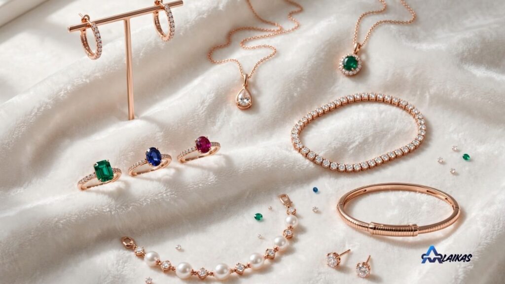 Rosec Jewels fine jewelry featuring gemstone rings, necklaces, earrings, and bracelets
