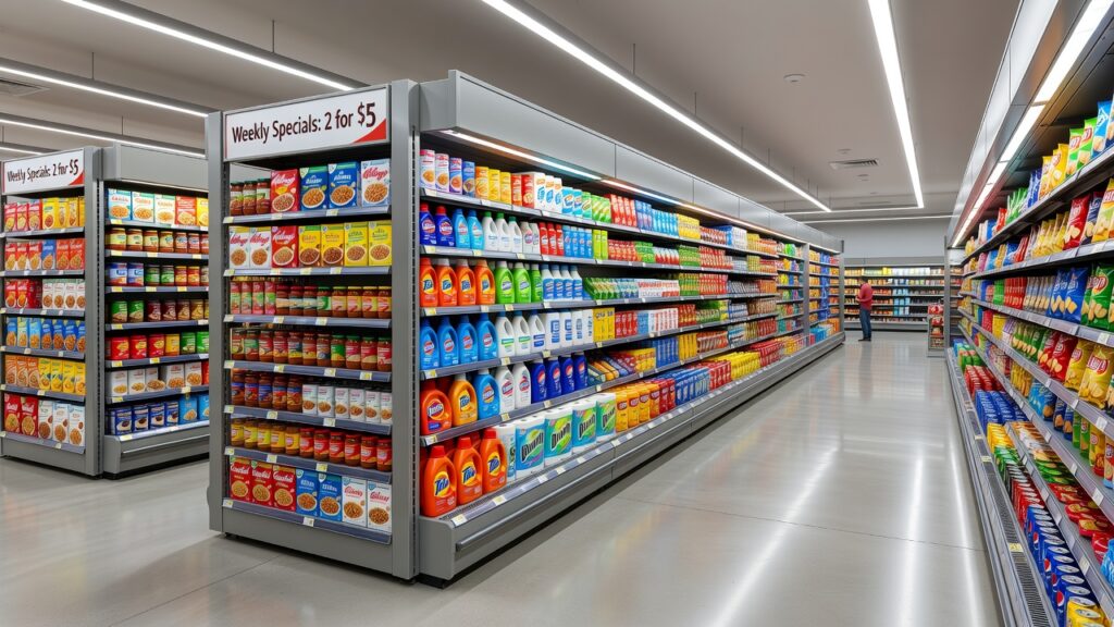 Gondola Shelving Systems for Retail Displays